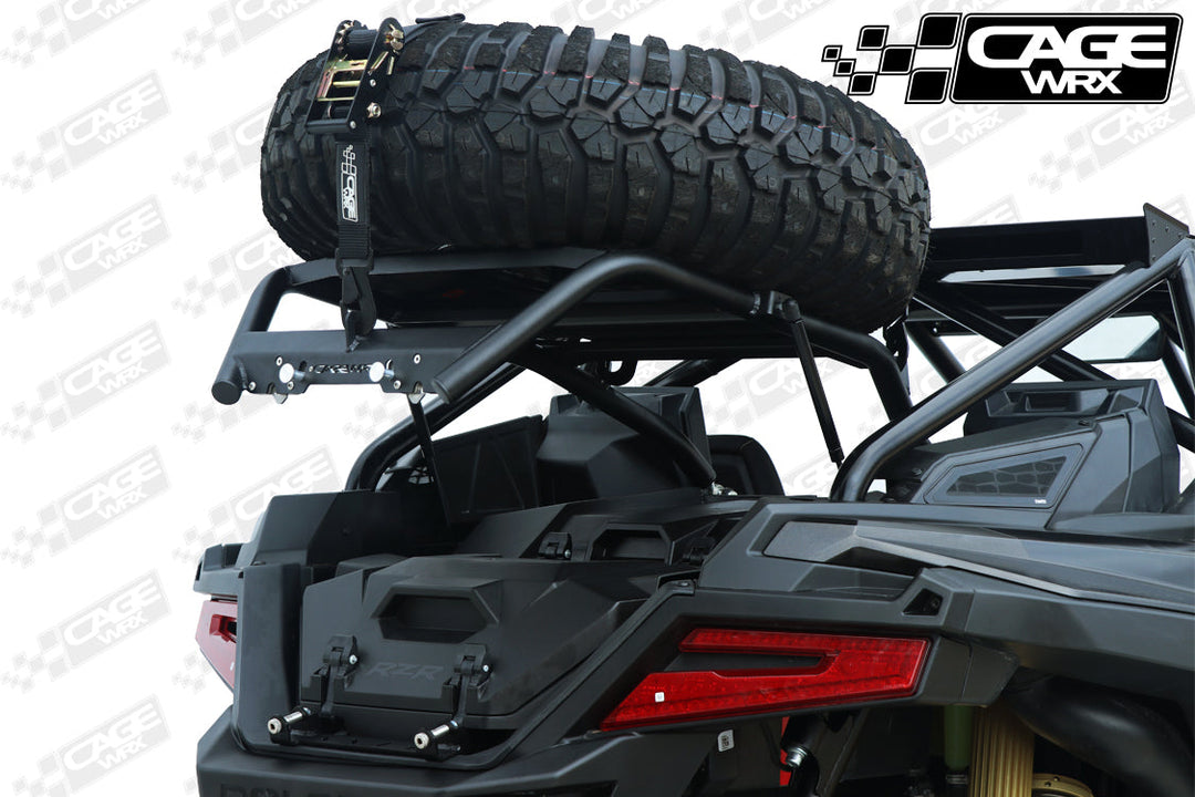 Cagewrx Polaris RZR Pro R / Pro S / Turbo R / Pro XP Spare Tire Carrier Gen 2