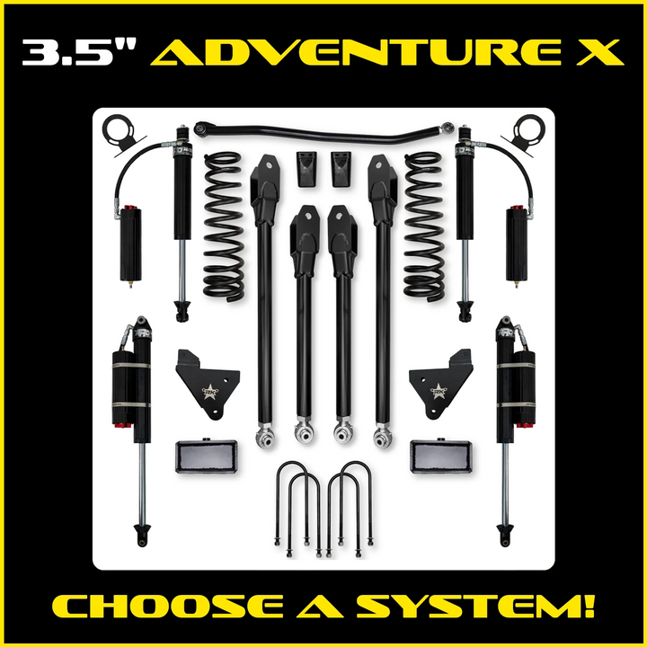 Rock Krawler 3.5 Inch Adventure X System - 2013+ Ram 3500 HD - Gas