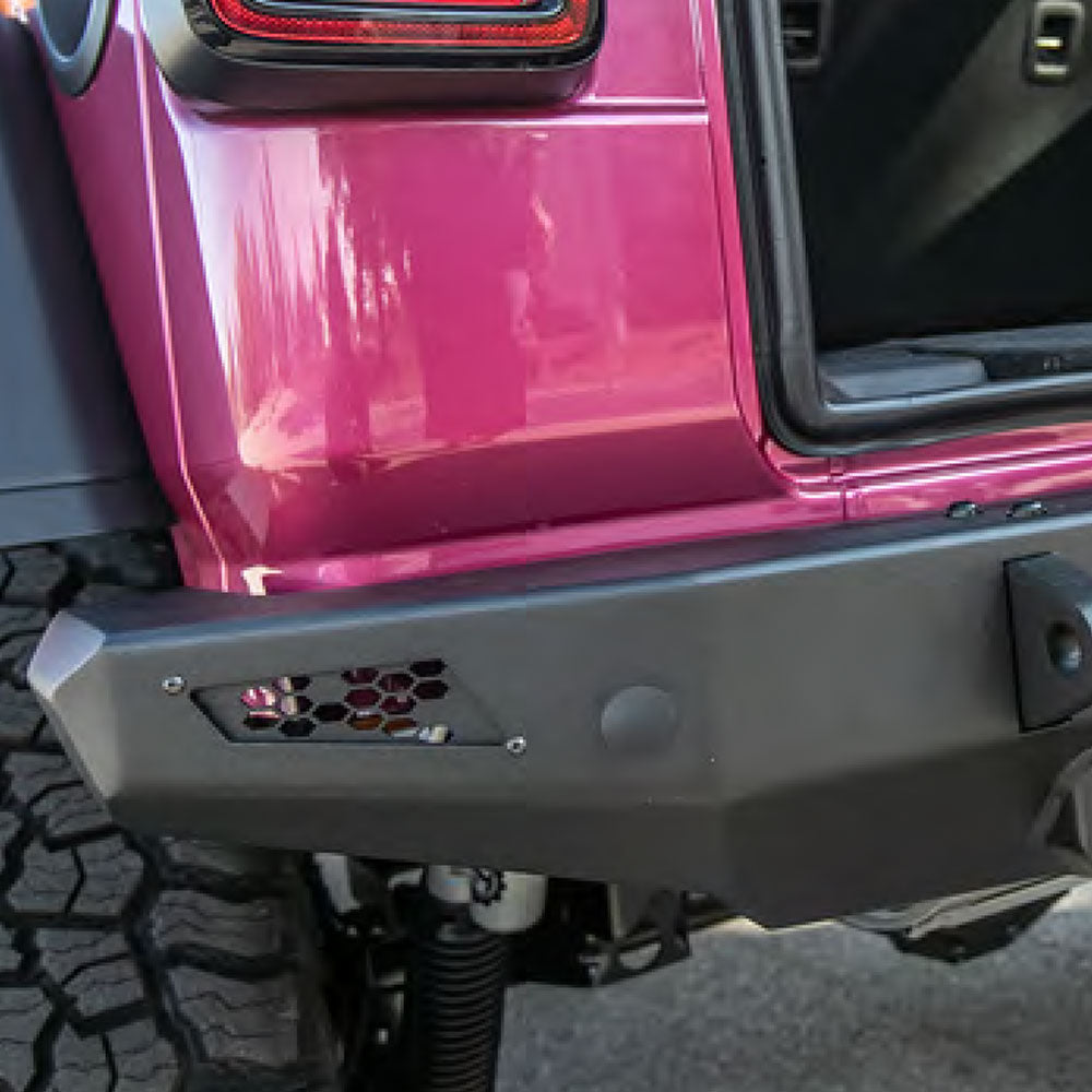 Rear Bumper/No Tire Carrier For 18-25 Jeep Wrangler JL 2-4 Door  RB-F-300-JL