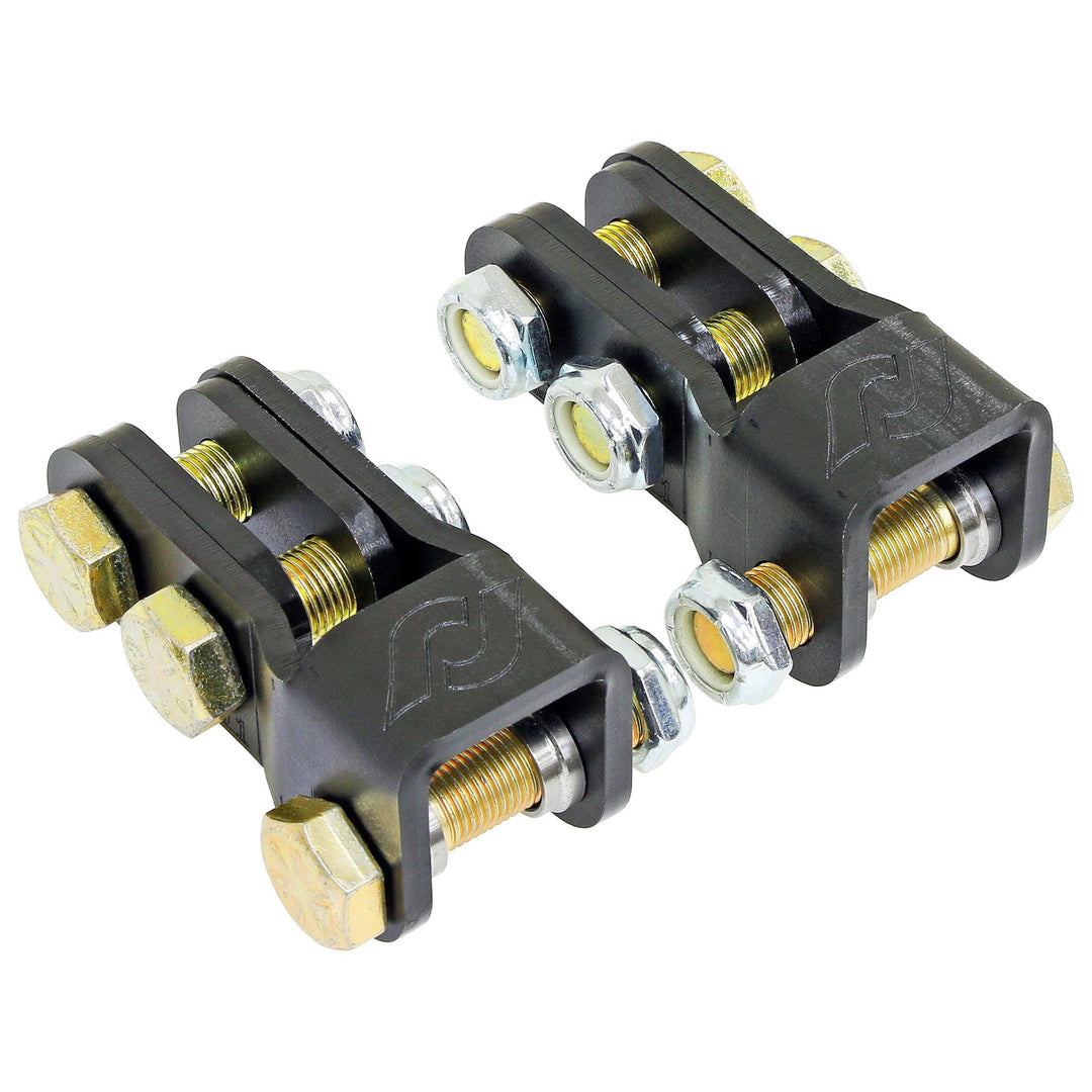 Antirock Double Shear End Link Bracket Kit Extends Arm Length 1.5 Inch Allows up to 1.25 Inch Link Offset Hardware Included Pair