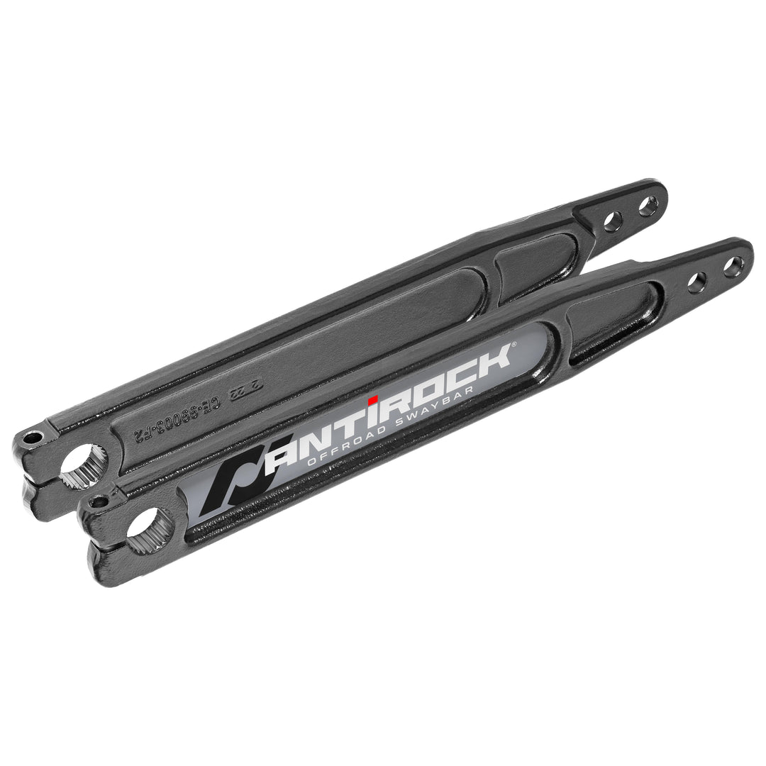 Antirock Forged Chromoly Sway Bar Arms 15.2 Inch Long C-C Includes Stickers Pair