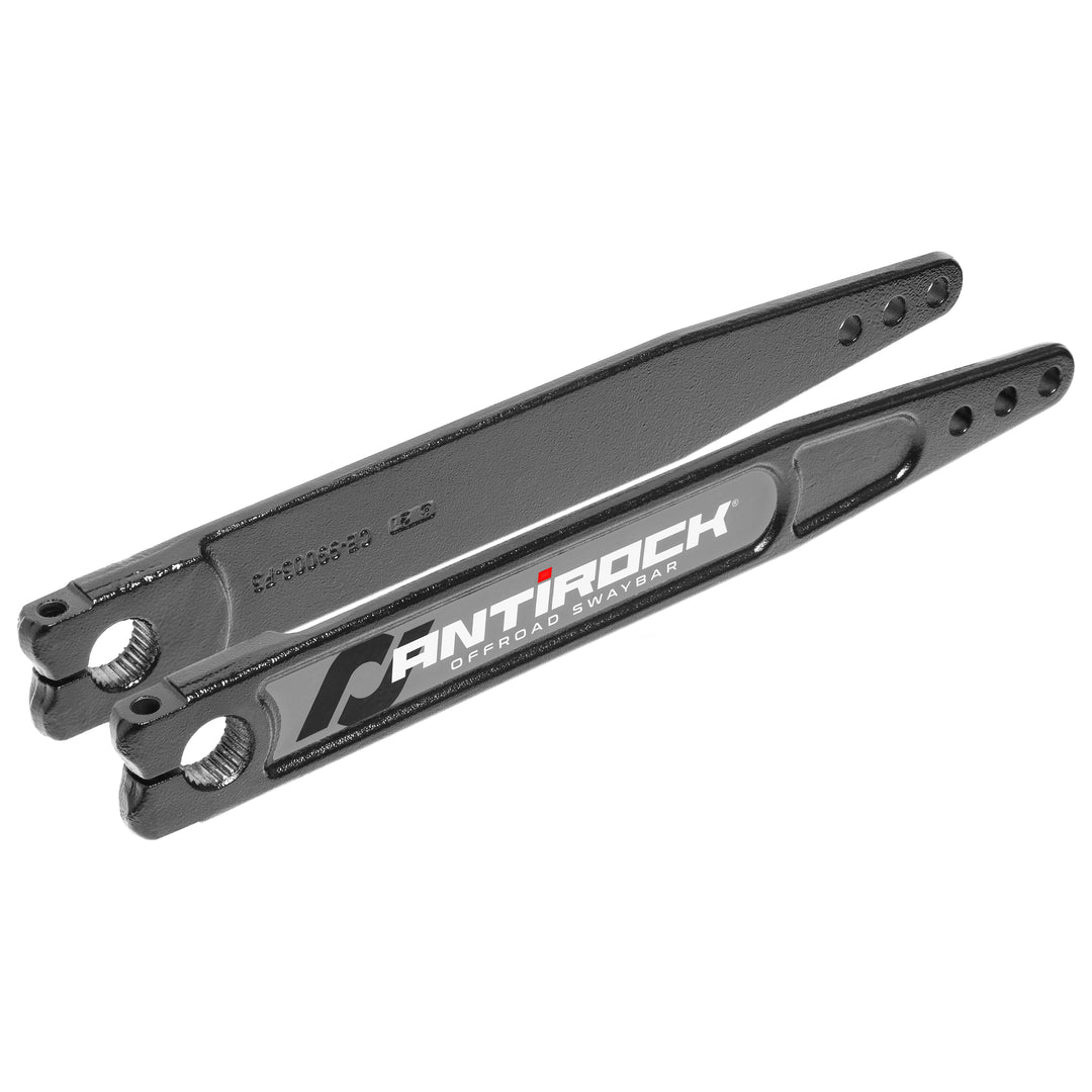 Antirock Forged Chromoly Sway Bar Arms 16.2 Inch Long C-C Includes Stickers Pair