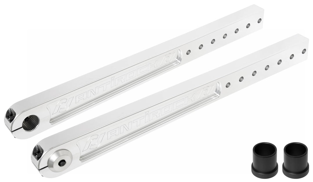 Antirock Aluminum PreRunner Arms 21 Inch-27 Inch Long C-C 35 Spline Incl. Hardware