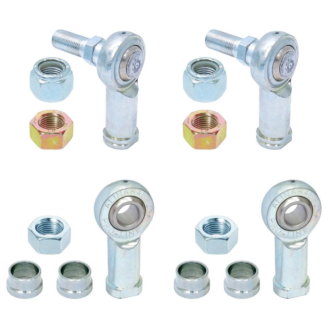 Adjustable Sway Bar End Link Rod End Pack for JT Rear Heim Style