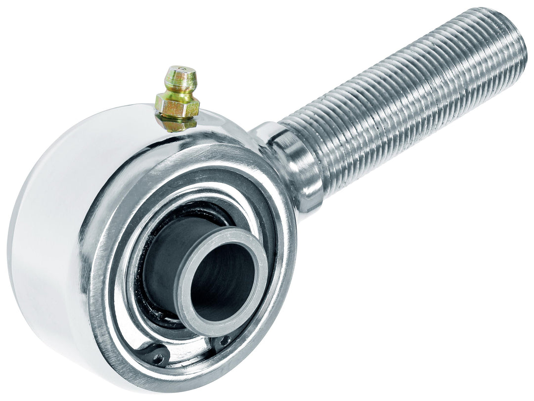 Johnny Joint Rod End 2 Inch Polished Stainless Steel Narrow 3/4 Inch-16 LH Threads 2 Inch x .515 Inch Ball