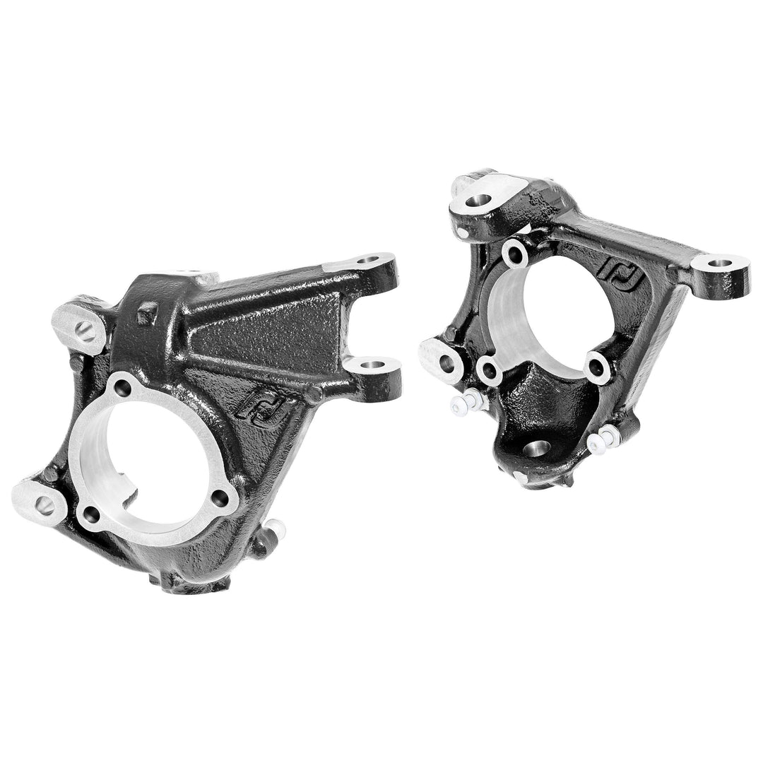 Currectlync Wrangler JK High Steer Outer Steering Knuckles Raise Your Tie Rod And Drag Link 2 3/4 Inch! Completely Bolt-On