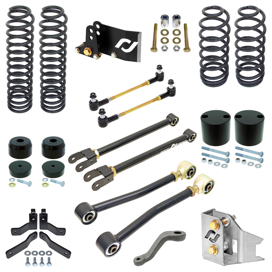 Sport Edition Johnny Joint Suspension System for JK Wrangler (2-door) 4 Inch lift