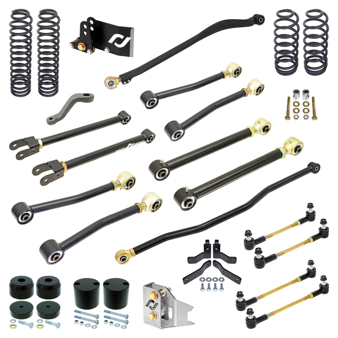 Pro Edition Johnny Joint Suspension System for JK Wrangler Unlimited (4-door) 4 Inch lift
