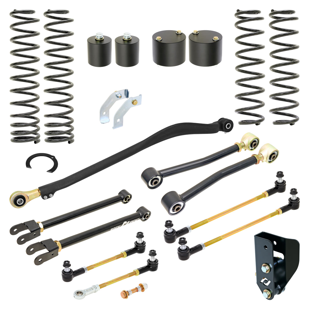 Sport Edition Johnny Joint Suspension System For Wrangler JL 4Xe Hybrid 3.5 Inch Lift