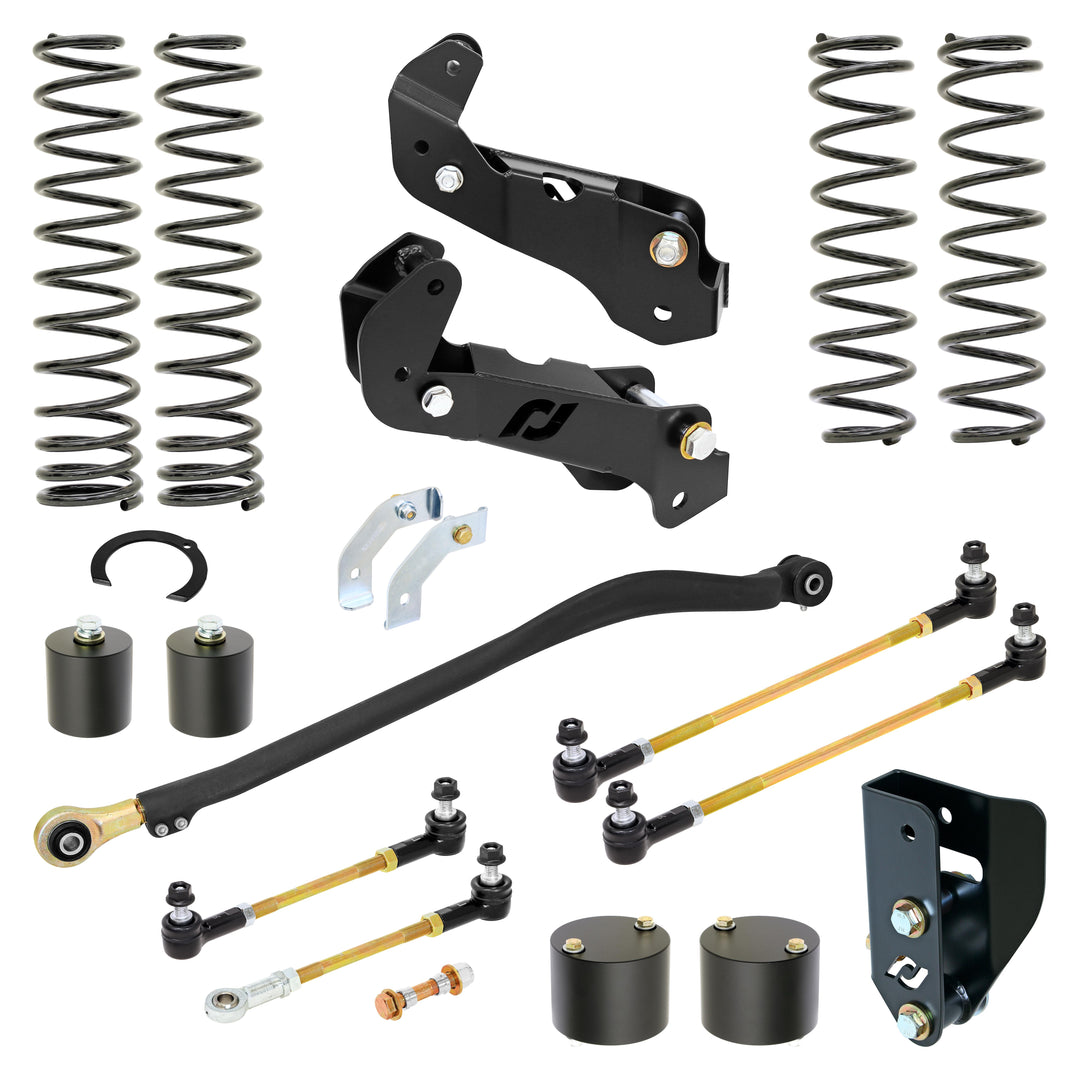 Driver Lift Kit For Wrangler JL 4Xe Hybrid 3.5 Inch Lift