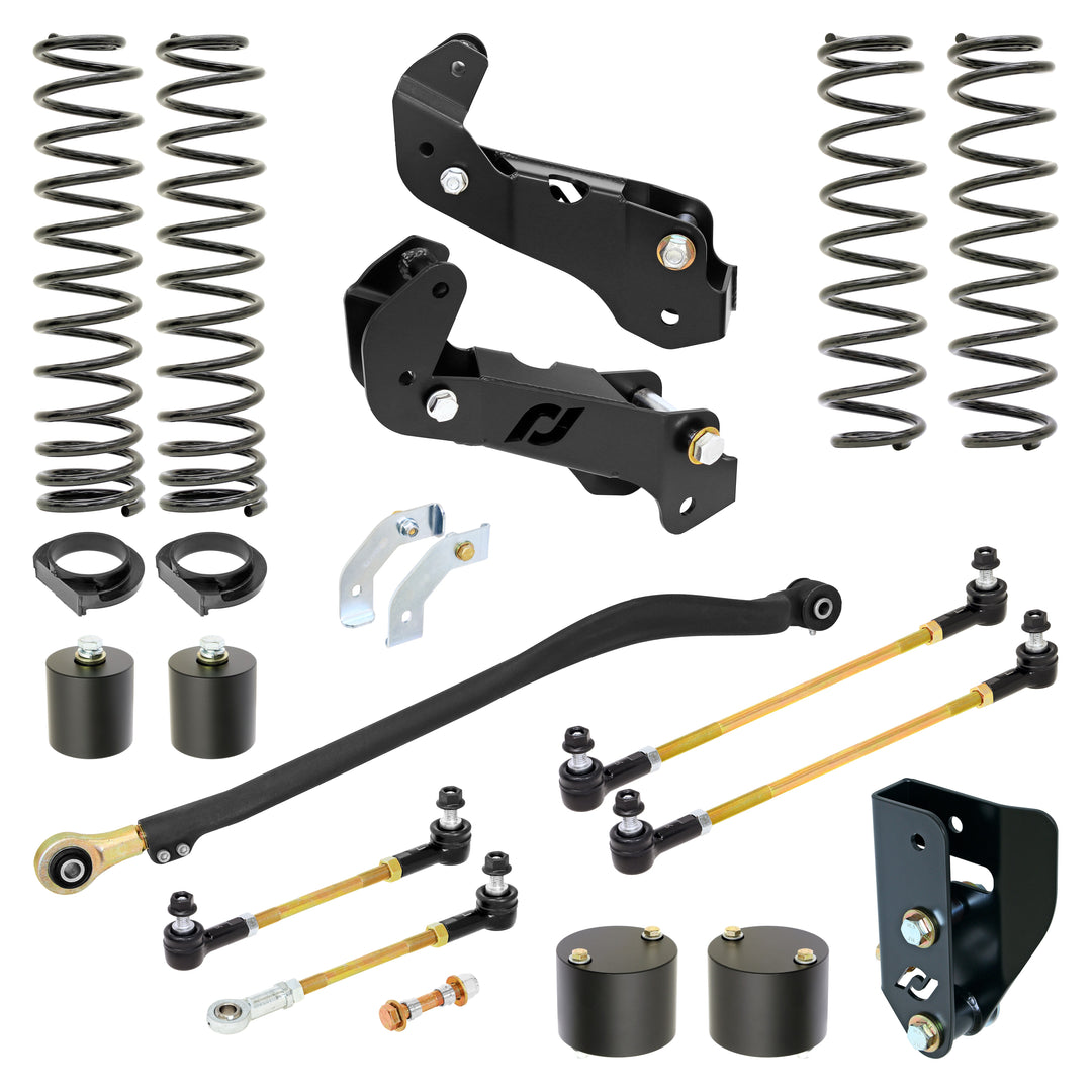 Driver Lift Kit for JL Wrangler w/ Gas V-6 3.5 Inch lift