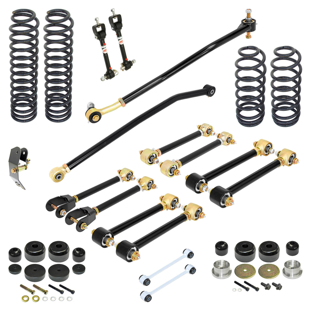 Pro Edition Johnny Joint Suspension System for TJ 4 Inch lift