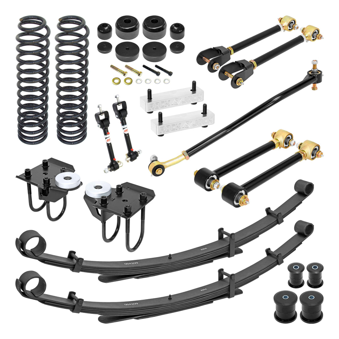 Pro Edition Johnny Joint Suspension System for XJ 3.5 Inch lift