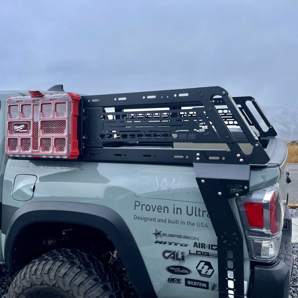 2015-2022 Toyota Tacoma Short Bed Overland Rack Rock Slide Engineering RK-100-TAC3