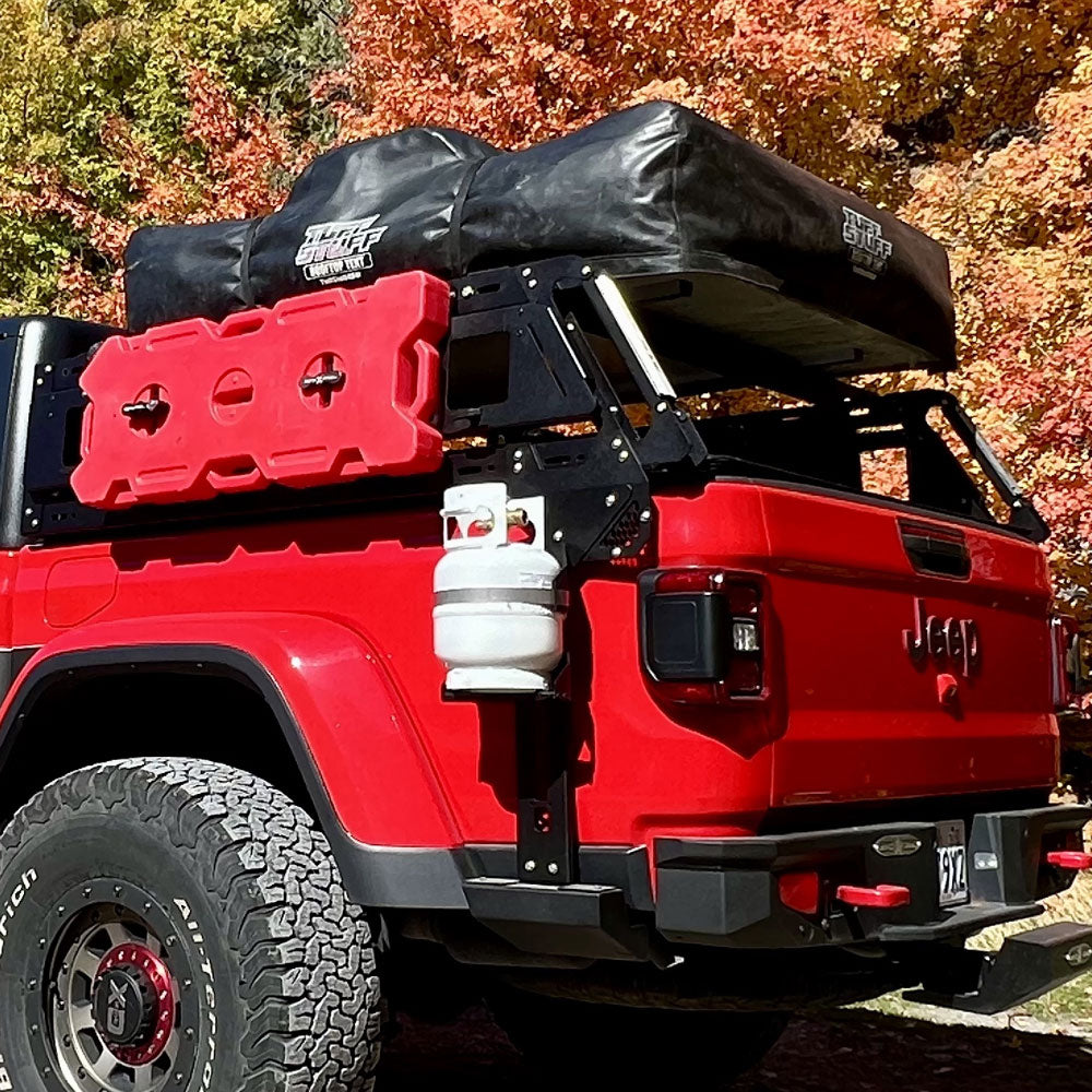 Overland Rack Deluxe Edition For 20-25 Jeep Gladiator. Rock Slide Engineering RK-200-JT1