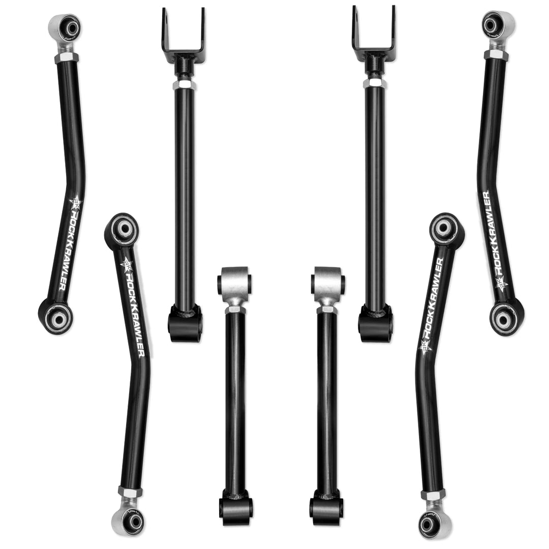 Rock Krawler Adventure-X Mid-Arm Control Arm Package for Jeep Wrangler JL/JLU
