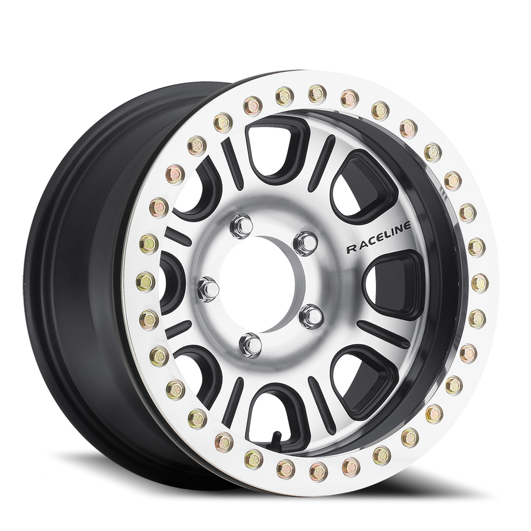 Raceline Monster Beadlock RT232 15x8 5 on 139.7 Machined Face