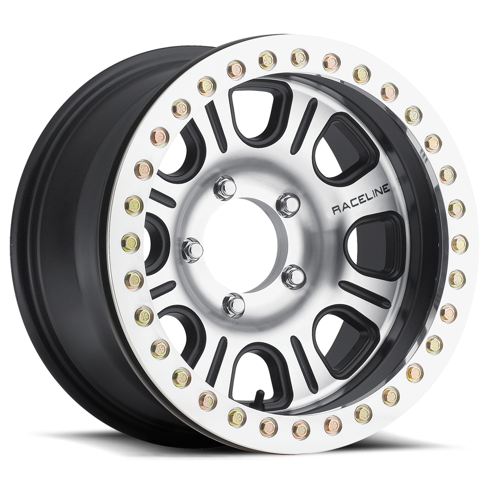 Raceline Monster Beadlock RT232 17x8.5 5 on 127 -19 Offset Machined Face