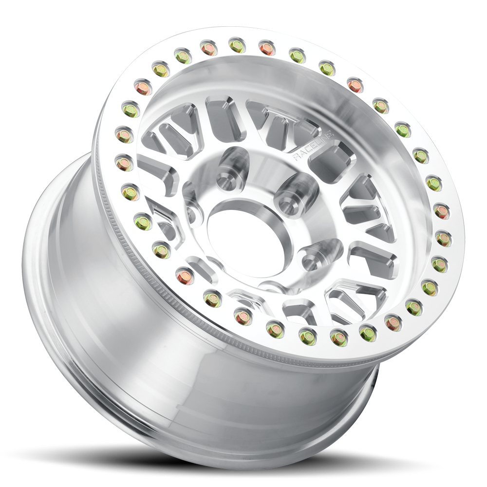 Raceline Ryno Forged Beadlock RT951F 17x9 6 on 135 -12 Offset Machined