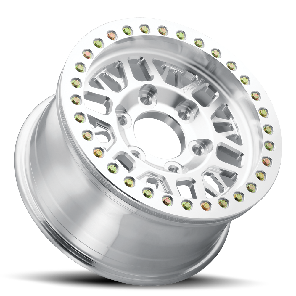 Raceline Ryno Forged Beadlock RT951F 17x9 6 on 135 -12 Offset Machined