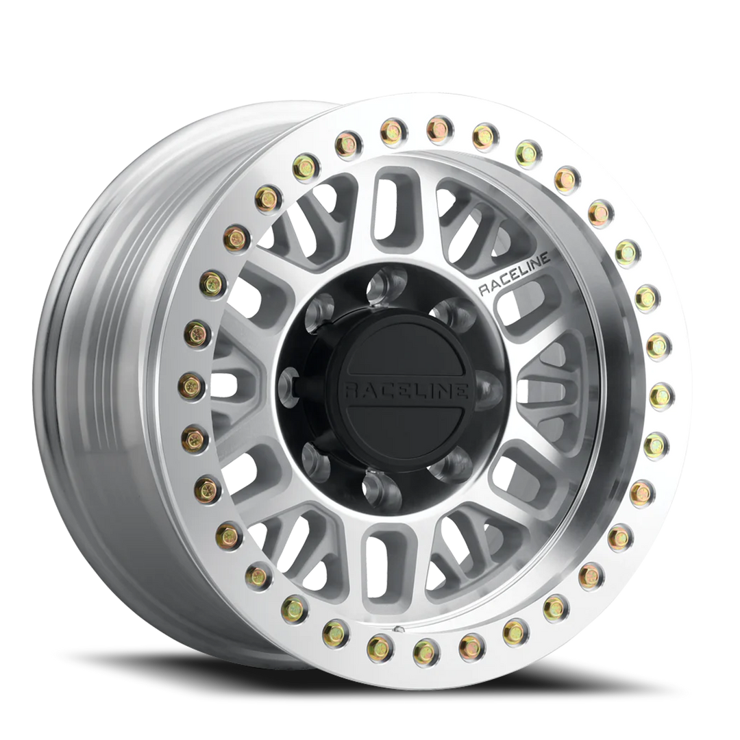 Raceline Ryno Cast Beadlock RT951M 17x9 8 on 165.1 Machined