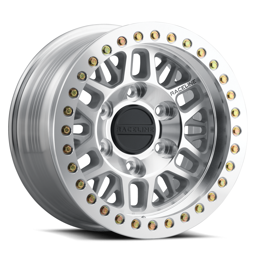 Raceline Ryno Cast Beadlock RT951M 17x9 6 on 139.7 -12 Offset Machined