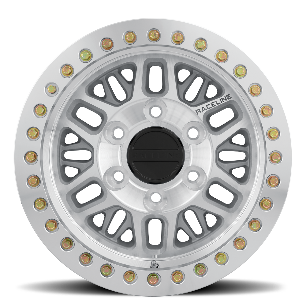 Raceline Ryno Cast Beadlock RT951M 17x9 6 on 139.7 -38 Offset Machined