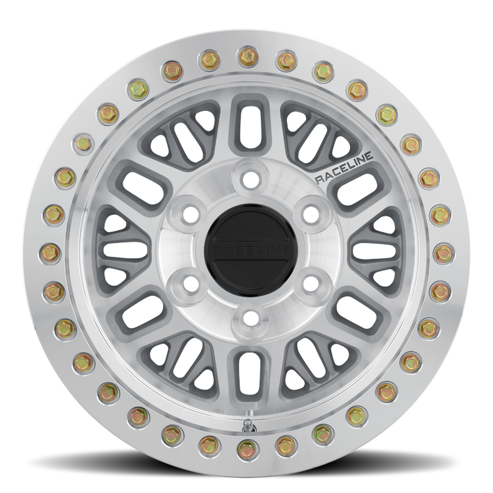 Raceline Ryno Cast Beadlock RT951M 17x9 6 on 139.7 -38 Offset Machined