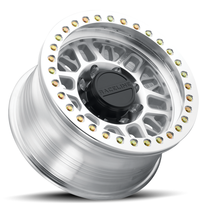 Raceline Ryno Cast Beadlock RT951M 17x9 6 on 139.7 -12 Offset Machined