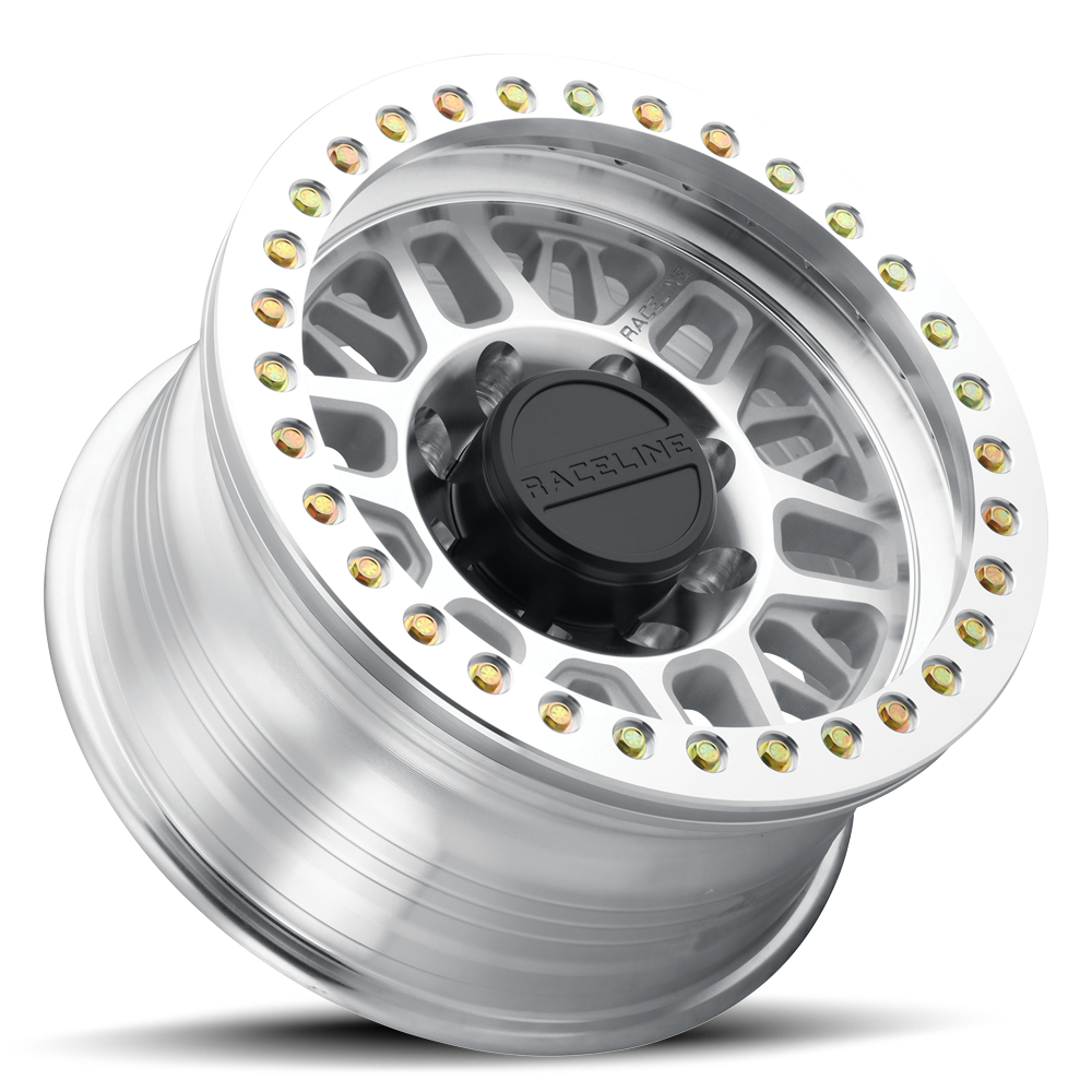 Raceline Ryno Cast Beadlock RT951M 17x9 5 on 127 -38 Offset Machined