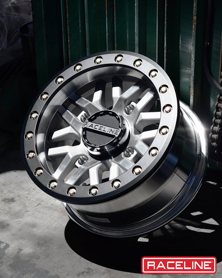 Raceline Ryno Beadlock UTV A91MA 14x7 4 on 156 +10 Offset Machined