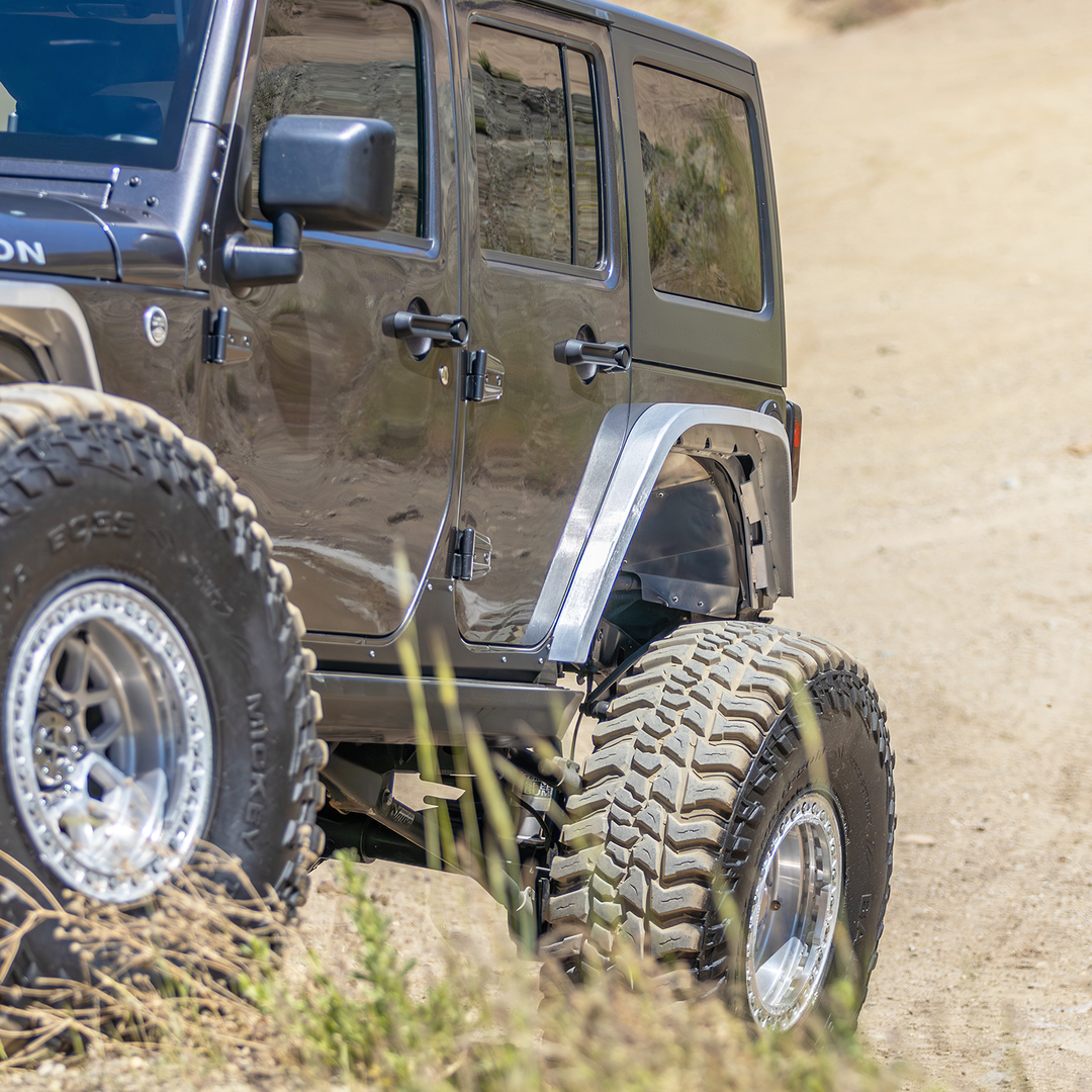 Savvy Rear Ultra High Line Fenders (Aluminum) - 2007-2018 Jeep JK/JKU