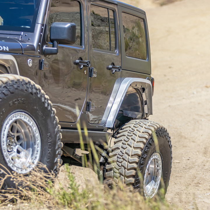 Savvy Rear Ultra High Line Fenders (Aluminum) - 2007-2018 Jeep JK/JKU