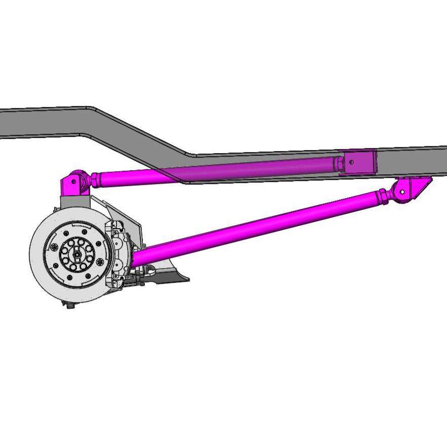 TMR Customs Universal Triangulated 4 Link Kit (OPTION 2)