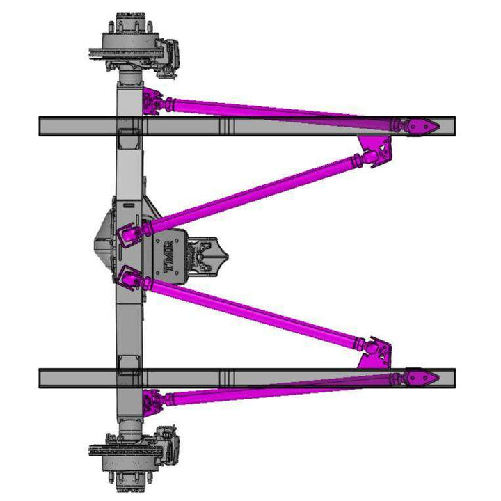 TMR Customs Universal Triangulated 4 Link Kit (OPTION 2)