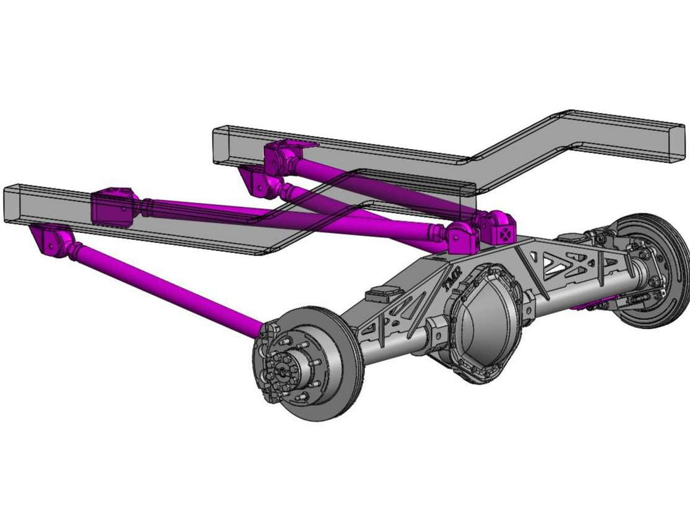 TMR Customs Universal Triangulated 4 Link Kit (OPTION 2)