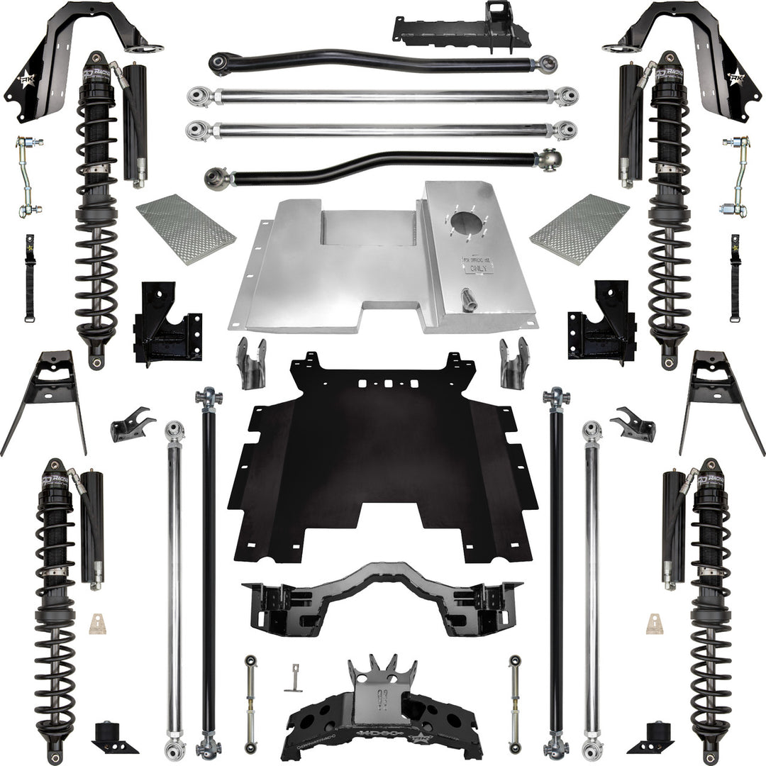 Rock Krawler JLU 4.5 inch Rockzilla Suspension System - Gas 4 Door
