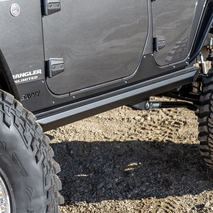 Savvy Rock Sliders Krawler Lite (Weld On) - 2007-2018 Jeep JKU