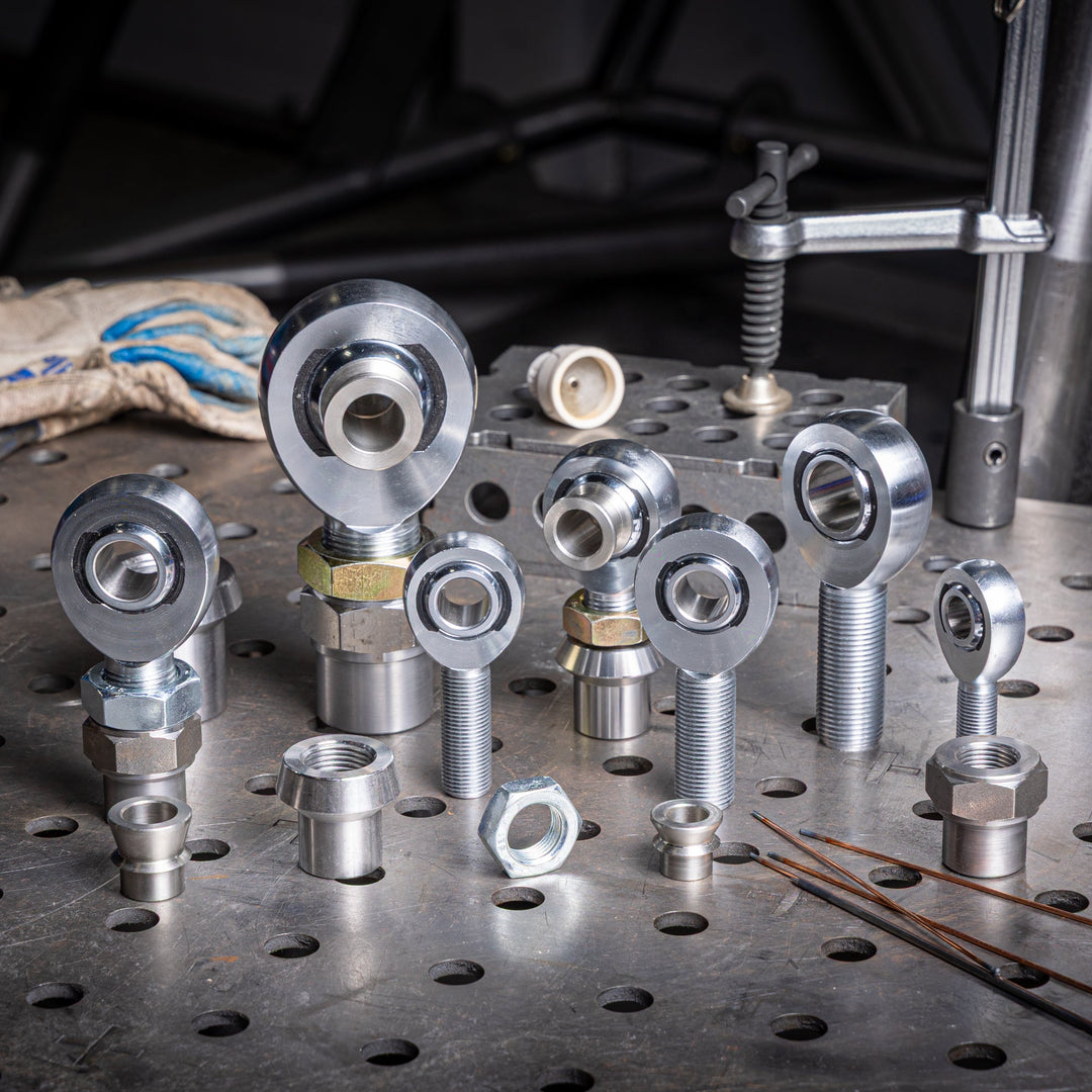TMR Customs Chromoly Rod End (Heim Joint) 1-1/4"-12 Thread, 1" Hole