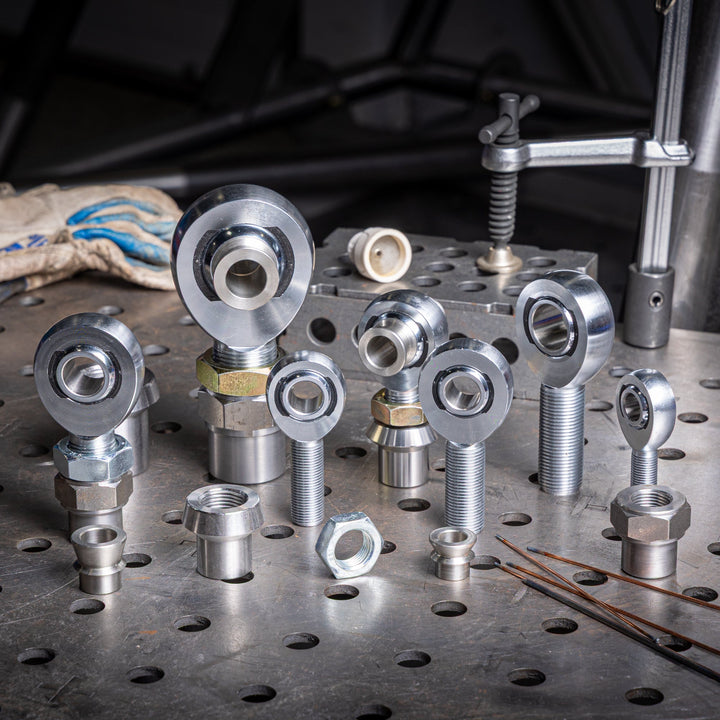 TMR Customs Chromoly Rod End (Heim Joint) 1-1/4"-12 Thread, 1" Hole