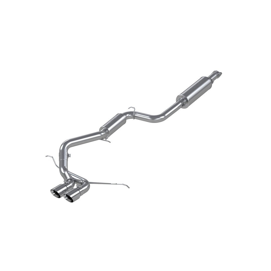 MBRP 3" Cat Back Exhaust Dual Center Outlet For 13-18 Ford Focus ST 2.0L EcoBoost T304 Stainless Steel S4200304
