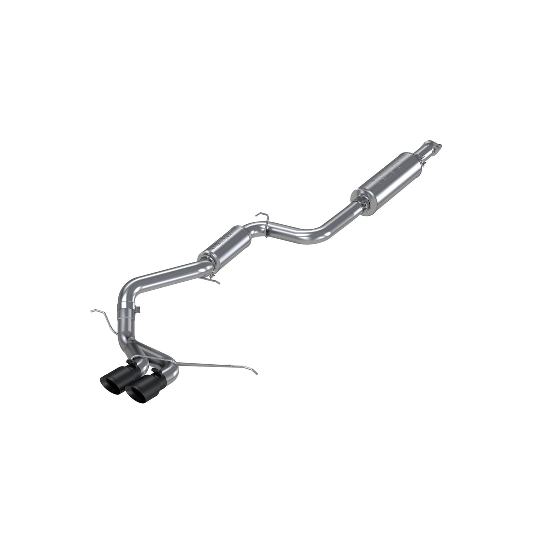 MBRP 3" Cat Back T409SS Exhaust For 13-18 Ford Focus ST 2.0L EcoBoost Dual Center Outlet Black Coated S4200409BT