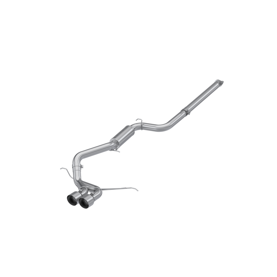 MBRP 2013-2018 Ford Focus ST 2.0L EcoBoost Aluminized Steel 3" Cat-Back Dual Center Outlet Race Profile S4201AL