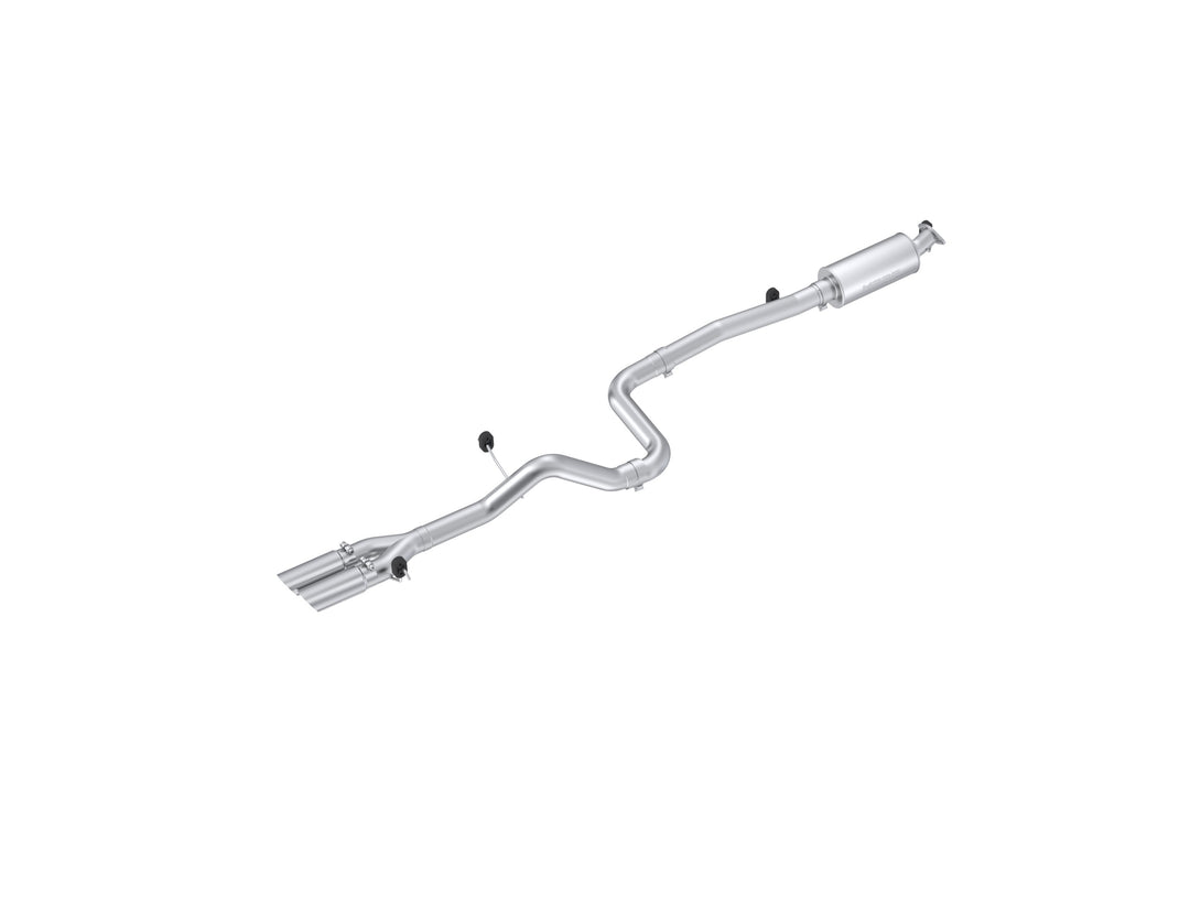MBRP 3 Cat Back Exhaust System Dual Outlet For 14-19 Ford Fiesta 1.6L EcoBoost T409 Stainless Steel S4202409