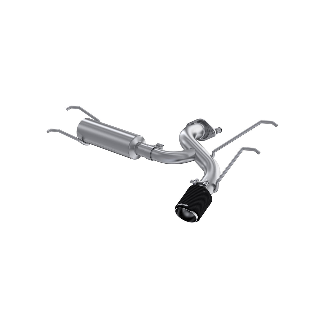 MBRP 16-Up Mazda MX-5 Miata 2.0L, Armor Pro T304 Stainless Steel 2.5" Axle-Back with Carbon Fiber Tip S44523CF