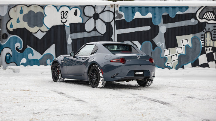 MBRP 16-Up Mazda MX-5 Miata 2.0L, Armor Pro T304 Stainless Steel 2.5" Axle-Back with Carbon Fiber Tip S44523CF