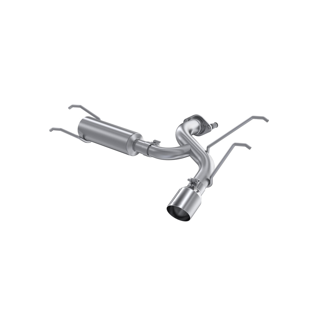 MBRP 16-Up Mazda MX-5 Miata 2.0L, Armor Lite Aluminized Steel 2.5" Axle-Back with Polished Tip S4452AL