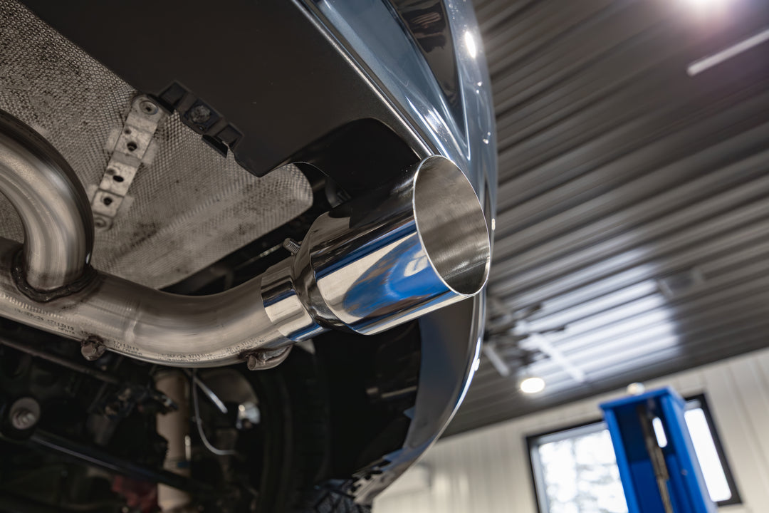 MBRP 16-Up Mazda MX-5 Miata 2.0L, Armor Lite Aluminized Steel 2.5" Axle-Back with Polished Tip S4452AL