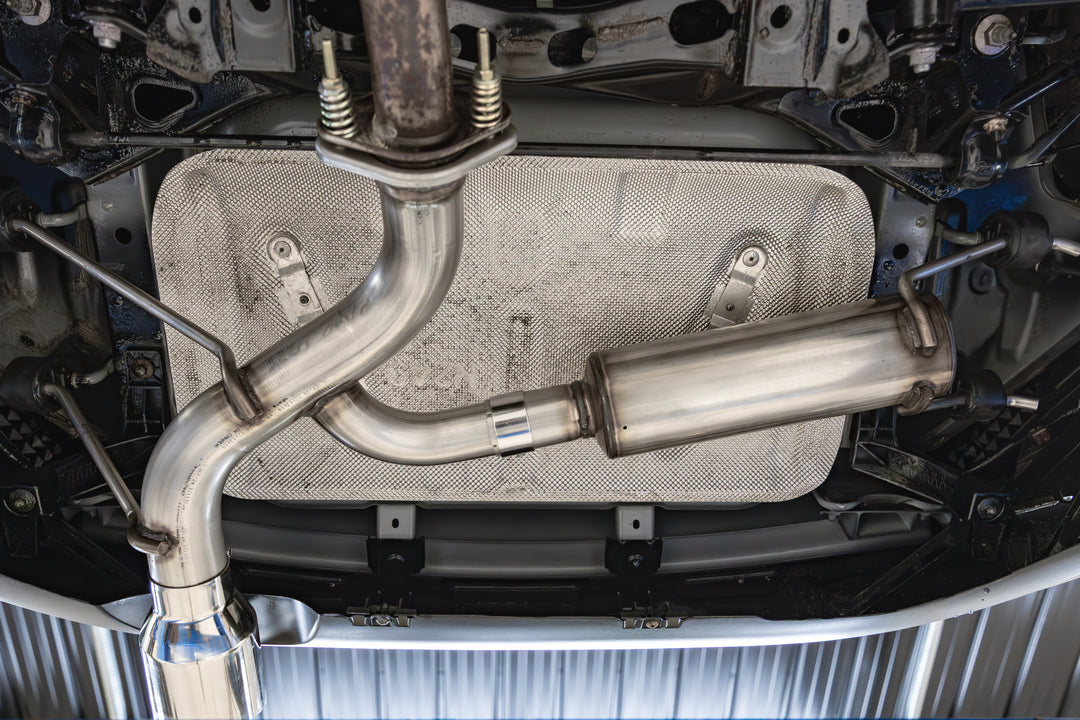 MBRP 16-Up Mazda MX-5 Miata 2.0L, Armor Lite Aluminized Steel 2.5" Axle-Back with Polished Tip S4452AL