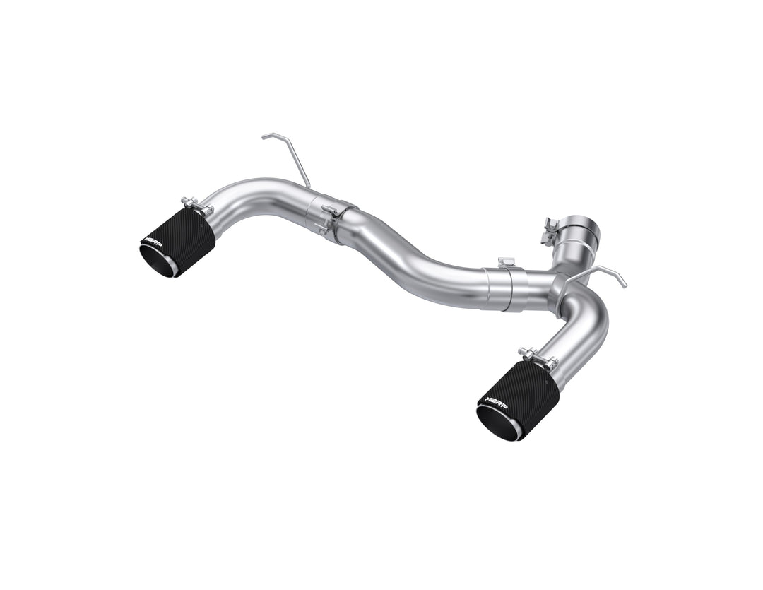 MBRP 2017-2021 BMW M240i 3.0L 3.0" Axle-Back Dual Rear Exit T304 Stainless Steel with Carbon Fiber Tips S45003CF